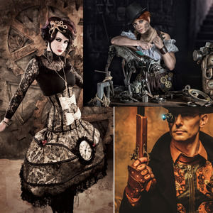 Big Lot of Steampunk Costume Making Supplies